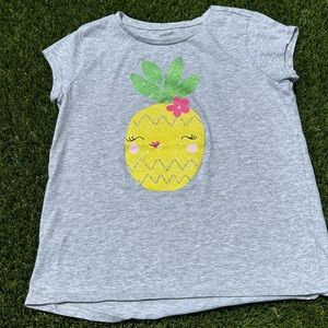 Glitter Pineapple T Shirt